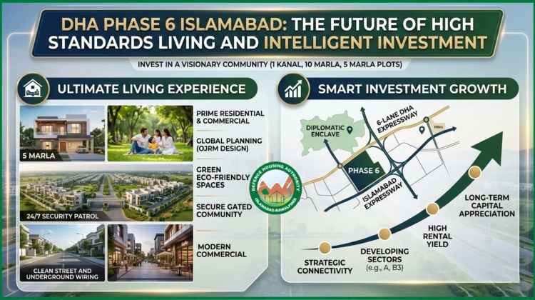dha phase 6 Islamabad investment future
